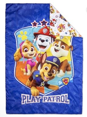 Paw Patrol Toddler Bed Comforter Play Patrol Chase Marshall Skye